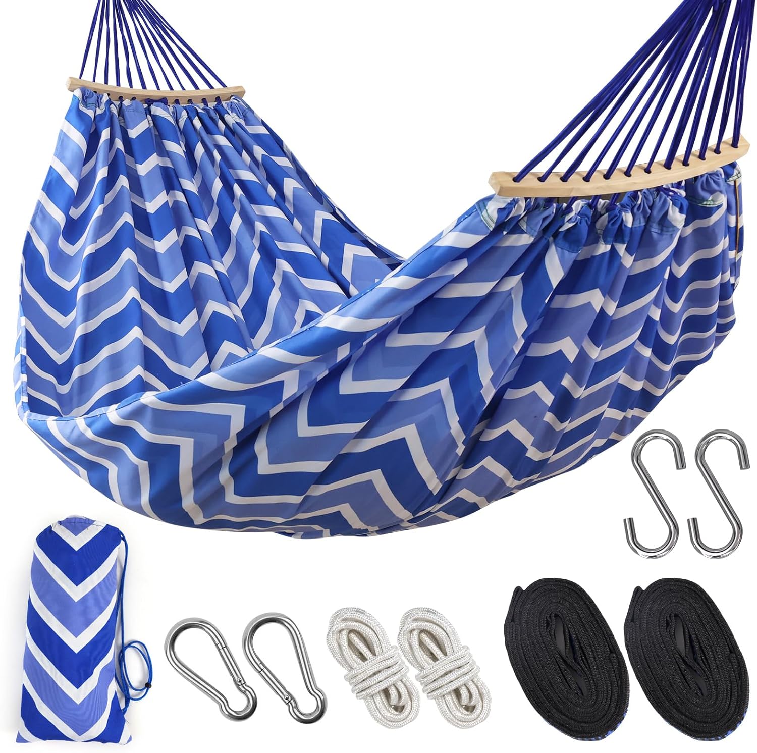 Double Hammock, 9.5FT Extra Large Hammock with Carrying Bag