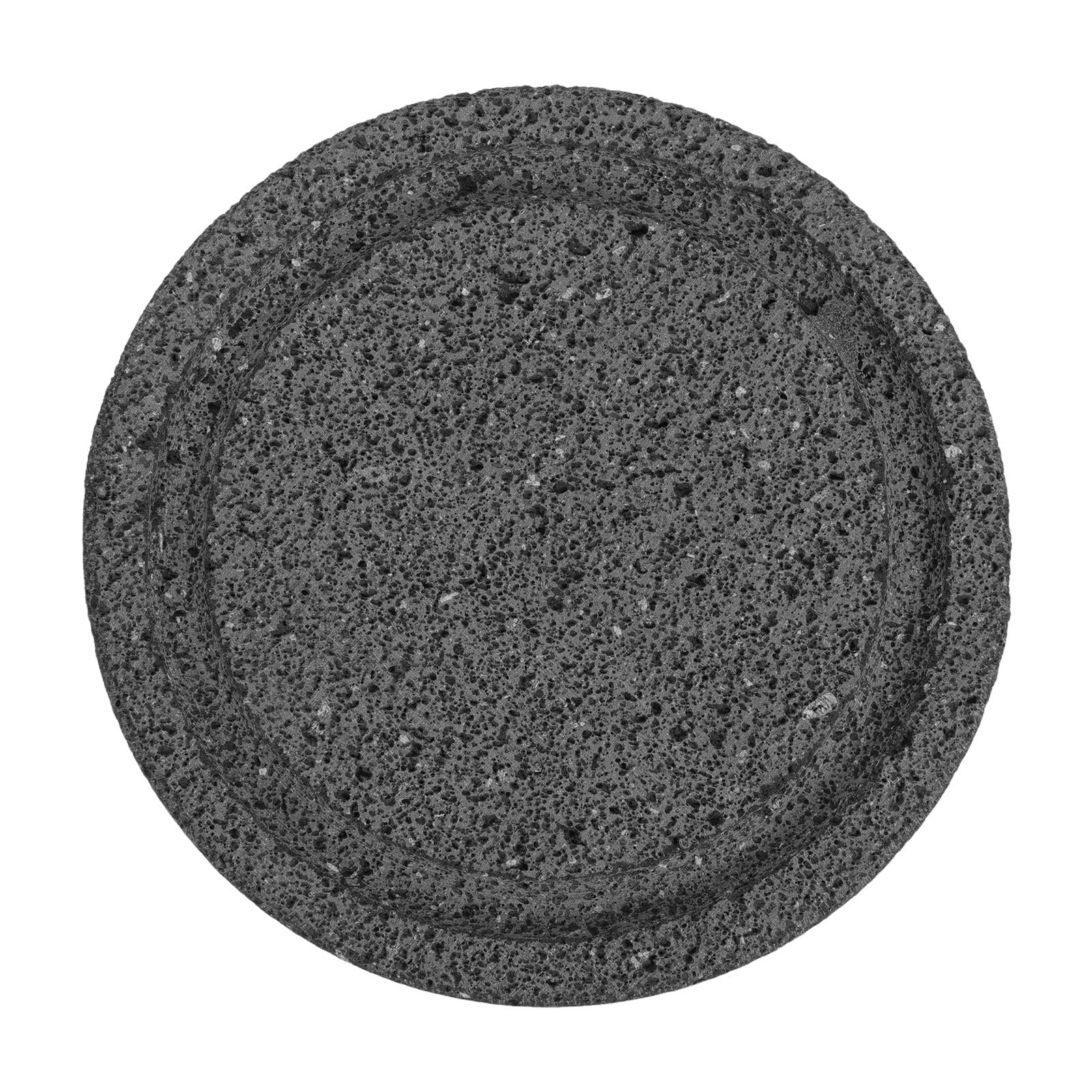Pietra Lavica per Barbecue Coreano con Fessura 6, 7x6, 7x0, 6 | Roccia Vulcanica, Distribuzione Uniforme del Calore, Trattiene i Succhi, Uso Interno ed Esterno