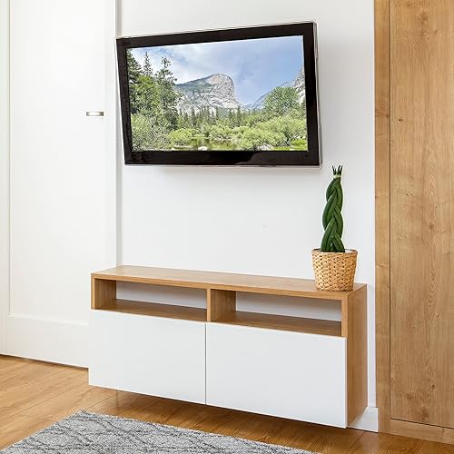 Miniatura 10 de Mount-It! Soporte de pared para TV de altura ajustable con brazo de resorte de gas de contrapeso, diseño articulado de movimiento completo para