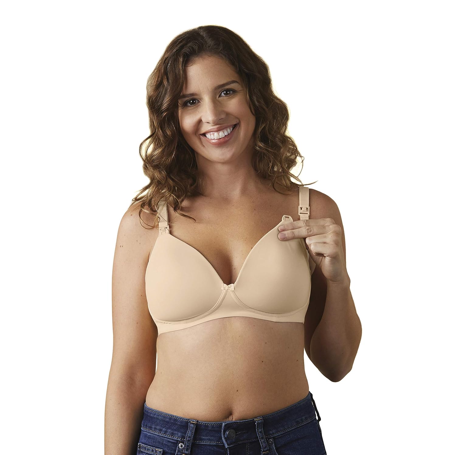 Bravado Designs Women's Maternity Buttercup Nursing Bra, Black, 38DDD
