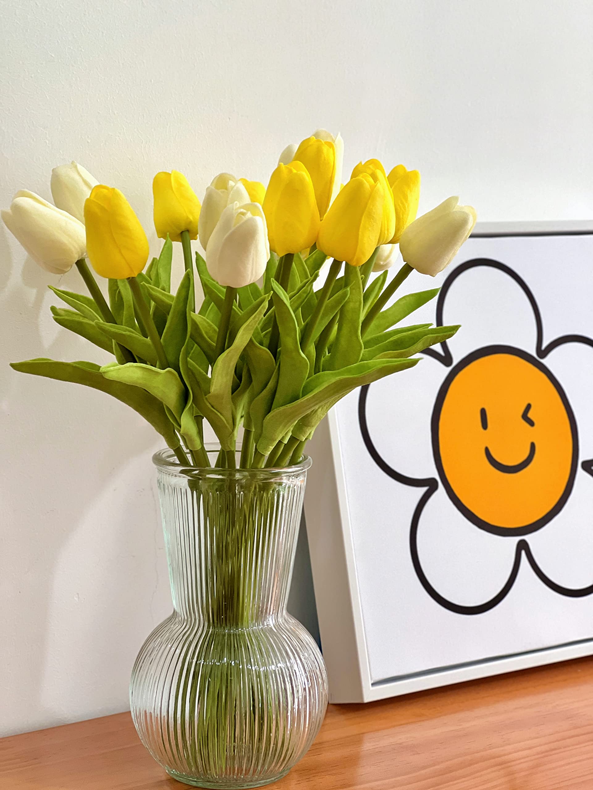 Barry.Wang Conjunto de gemelos y pañuelo para corbata de boda tejido  jacquard floral con corbata amarilla para hombre Compra barata en Joom, image size:1920x2560