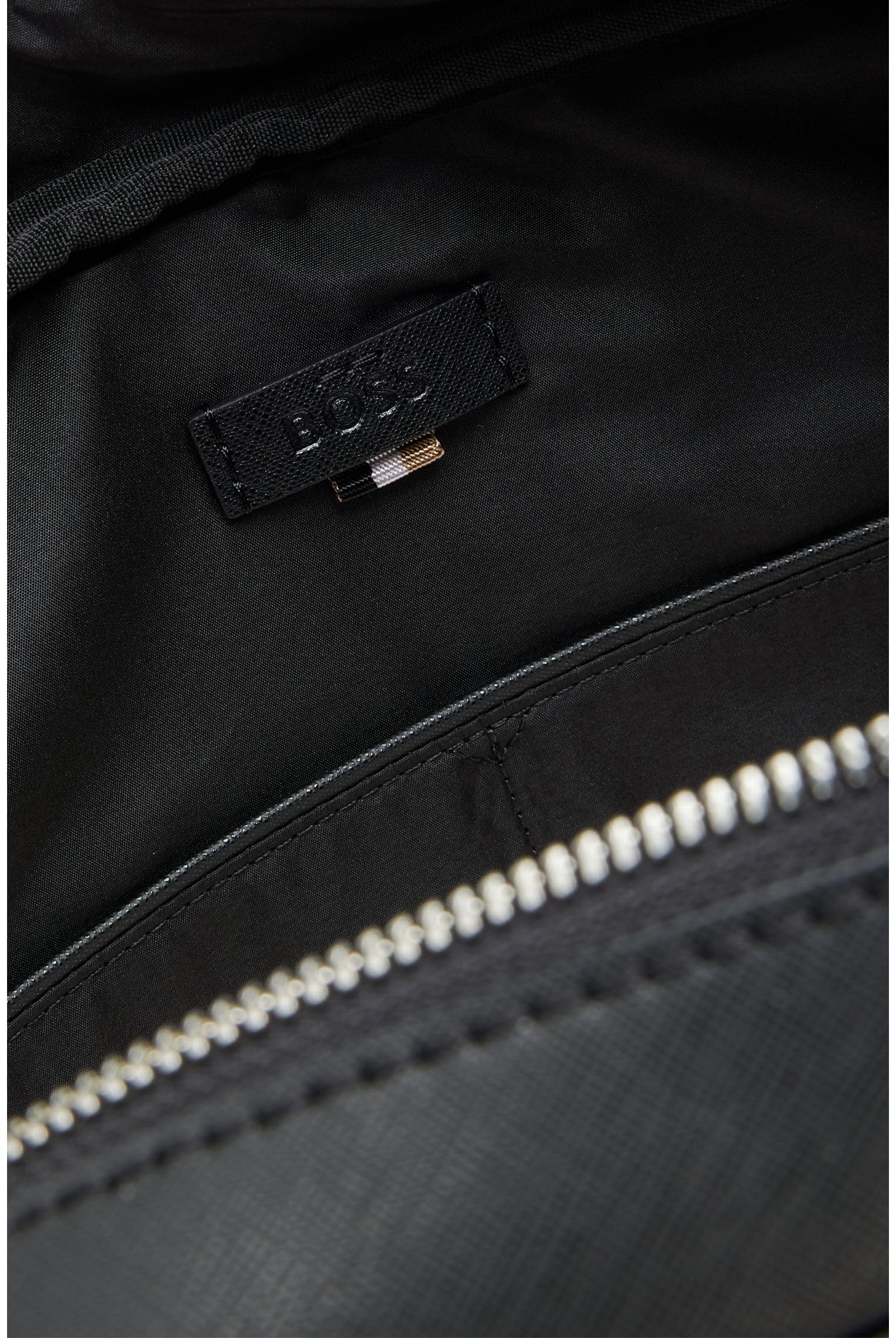 BOSS Hommes Zair S doc case Porte-documents avec logo imprimé en transfert