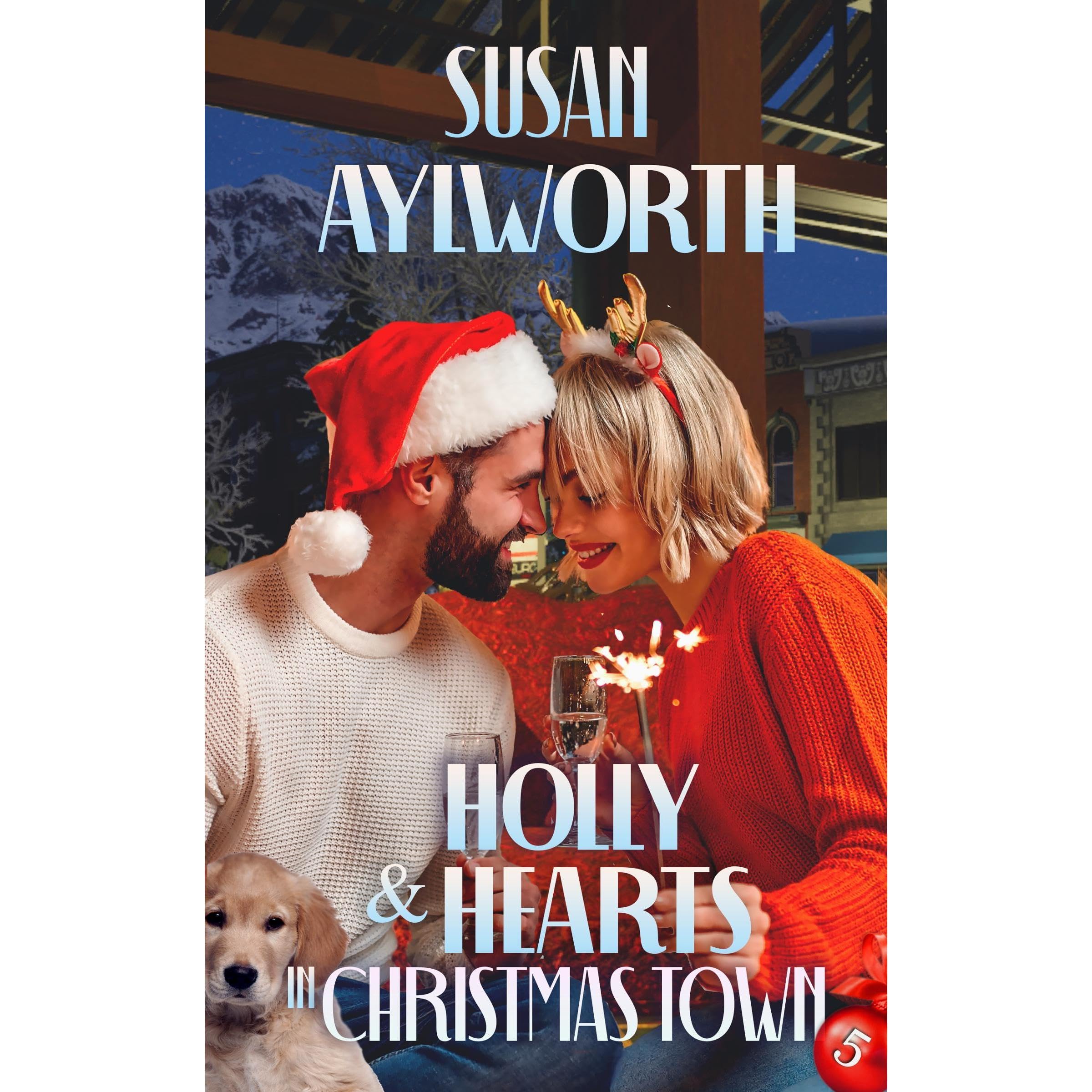 Holly and Hearts in Christmas Town