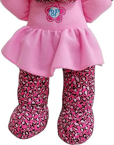 Miniatura 3 de Goldberger - Primer juguete de muñeca para bebé con parte superior rosa, lavable a máquina, características realistas, para mayores de 1 año