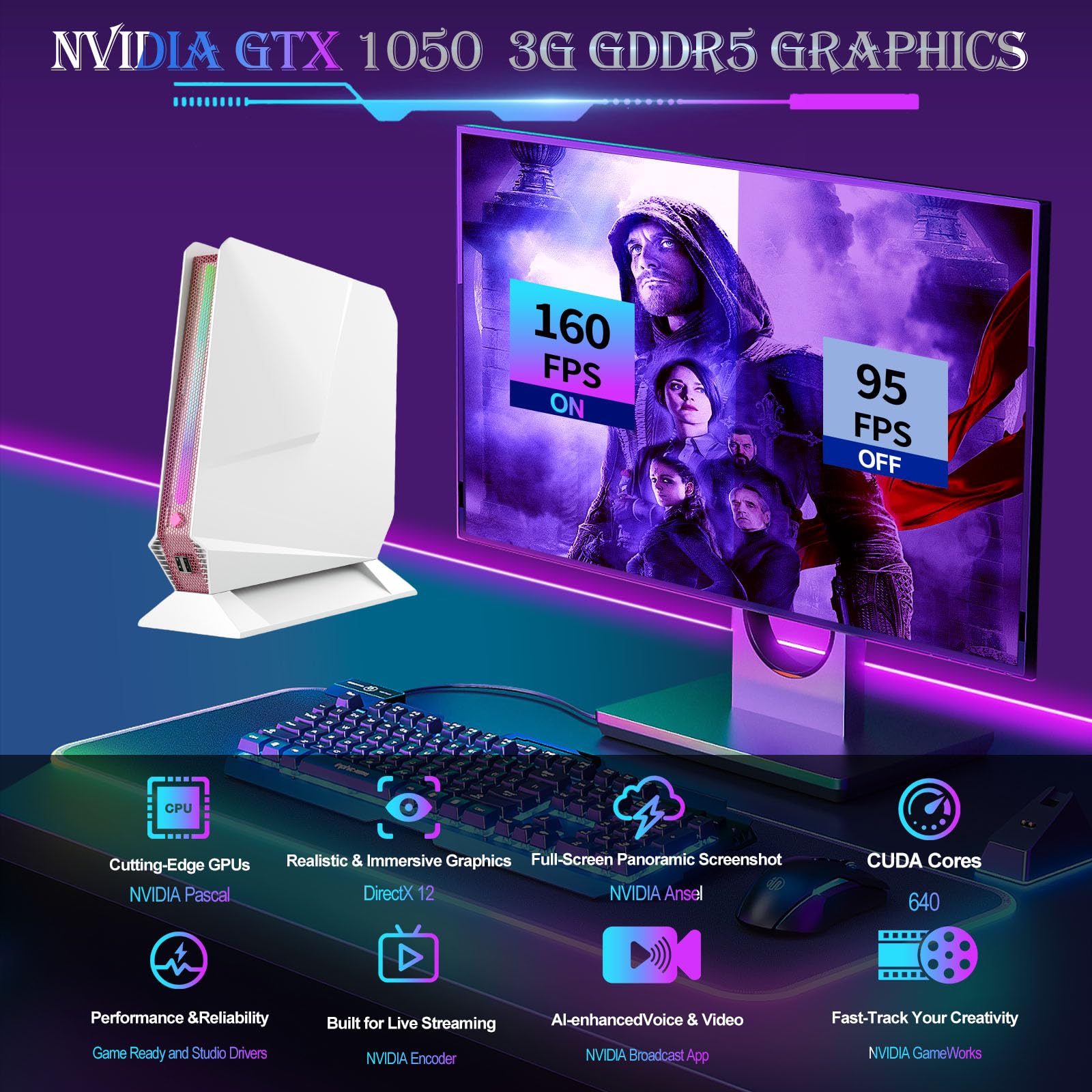 Amazon.com: Mini PC, Intel Core i7 8750H(8C/16T up to 4.1 GHz