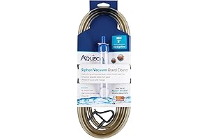 Aqueon Aquarium Siphon Vacuum Gravel Cleaner Mini, 5 Inches