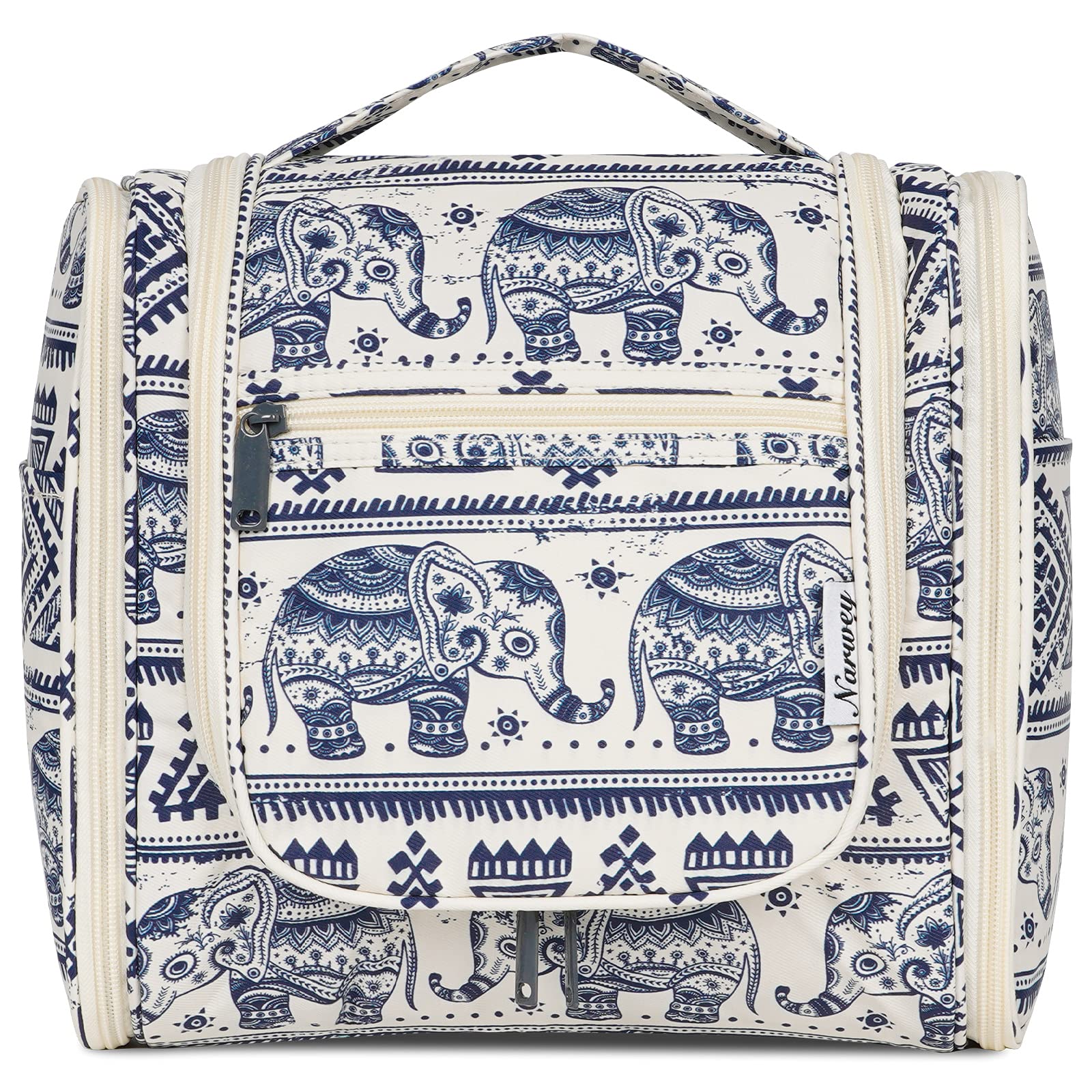 Narwey Neceser Mujer Bolsa de Aseo Colgante, Organizador de Maquillaje Neceser Viaje para Hombre y Mujer Accesorios de Viaje (moradoe(Grande)) — view 28