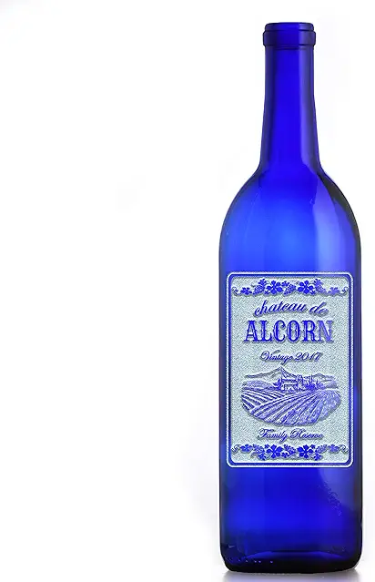 Personalized Wine Bottles Engraved Wedding Gift