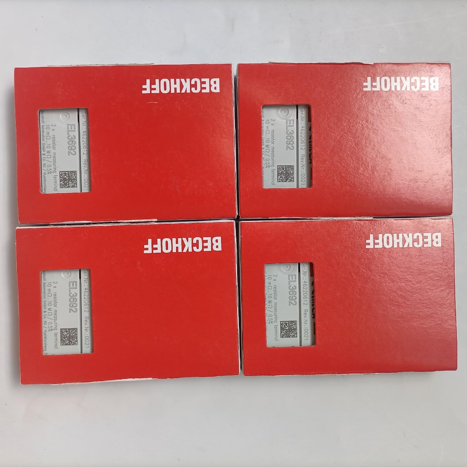 EL3692 Remaining unutilized Spare Parts for Projects