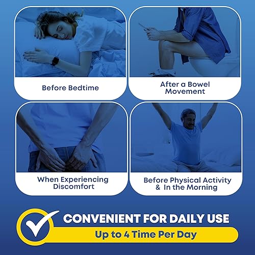 Miniatura 4 de Ever Ready First Aid Ungüento para aliviar el dolor hemorroidal, tratamiento de acción rápida para picazón, hinchazón y alivio del dolor de máxima