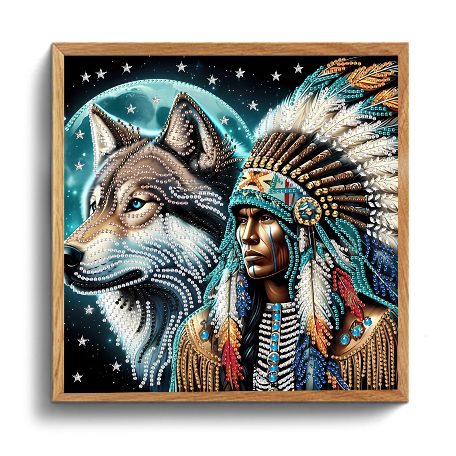 Steed Special Shaped 5D DIY Partial Drill Diamond Painting Kits 11.81 X11.81inch Diamond Dots Paintings Diamonds Paintings Gem Art for Adults Beginners Home Decor