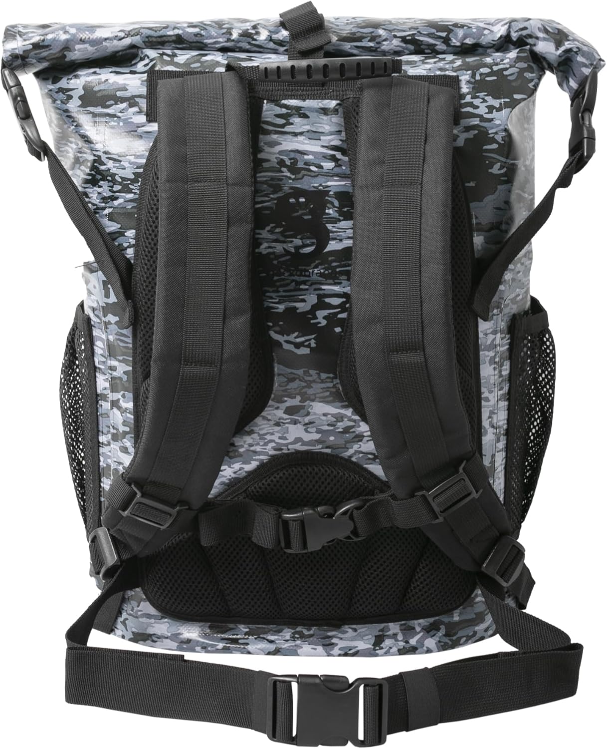 geckobrands 30L Backpack Dry Bag Cooler - Holds 24 Cans or 18 Bottles - Dry Bag Backpack with 3-Section Padded Back, Perfect for Outdoor Activities
