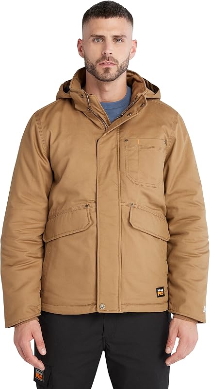 Men's Ironhide Hooded Insulated Jacket, Dark Wheat, X-Large