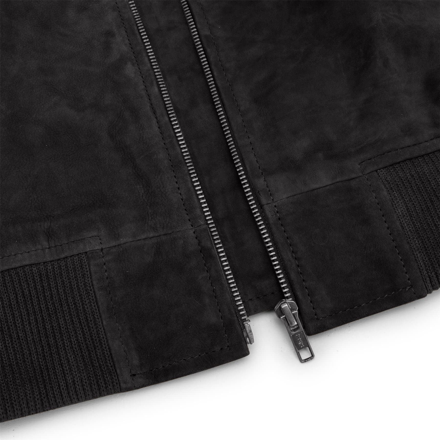 TruClothing.com Blouson Bomber Femme Daim véritable Style université américaine Tendance décontracté