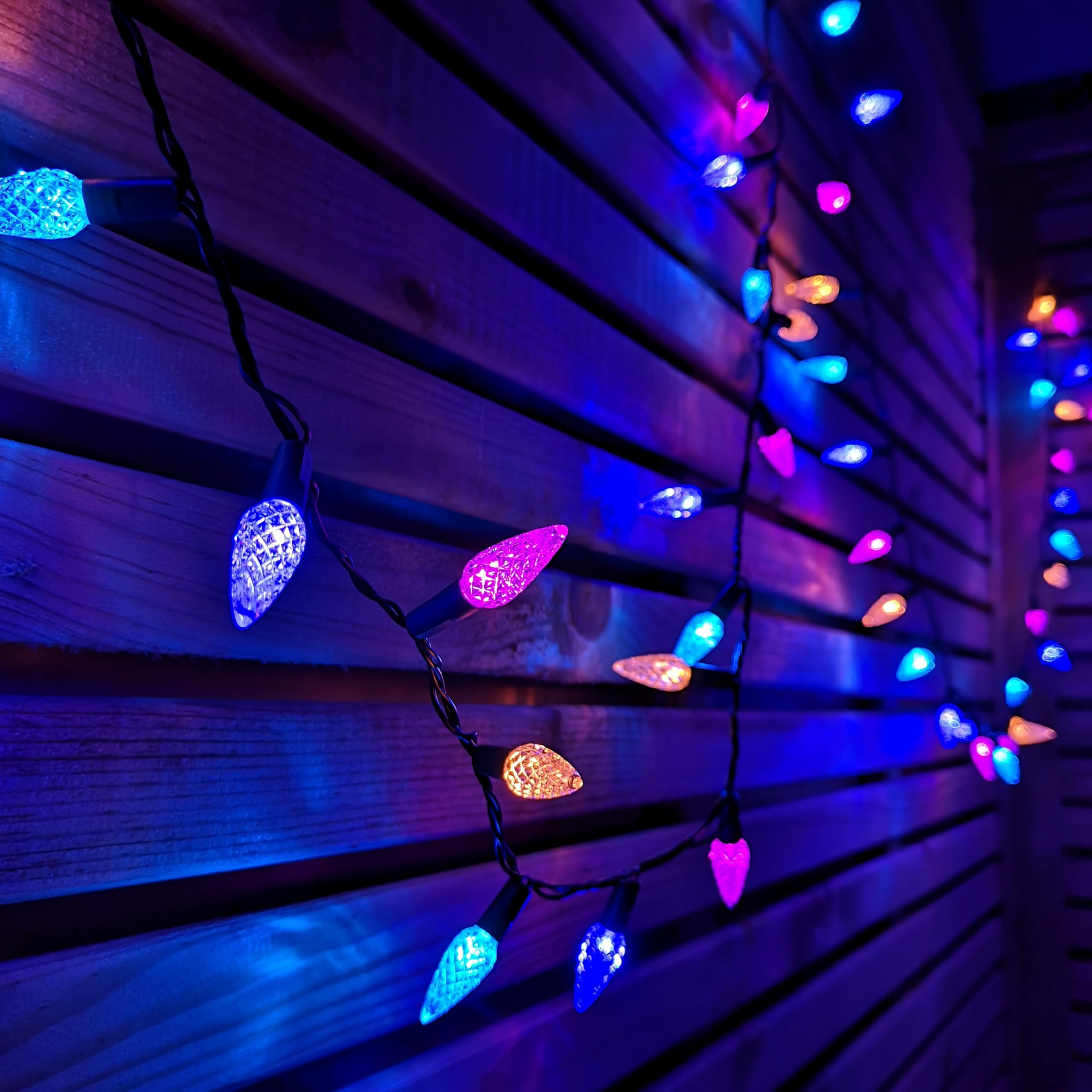 未使用クリスマス用,570㎝LED LONG NET LIGHT RAINBOW Premier 7.5m 150 LED Multi-action Pine Cone Christmas Lights in