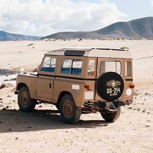 Miniatura 6 de Air Force - Cubierta divertida para neumáticos de veterano retirado Dd- Alumni de ajuste universal para camión, SUV, remolque, cámper, caravana