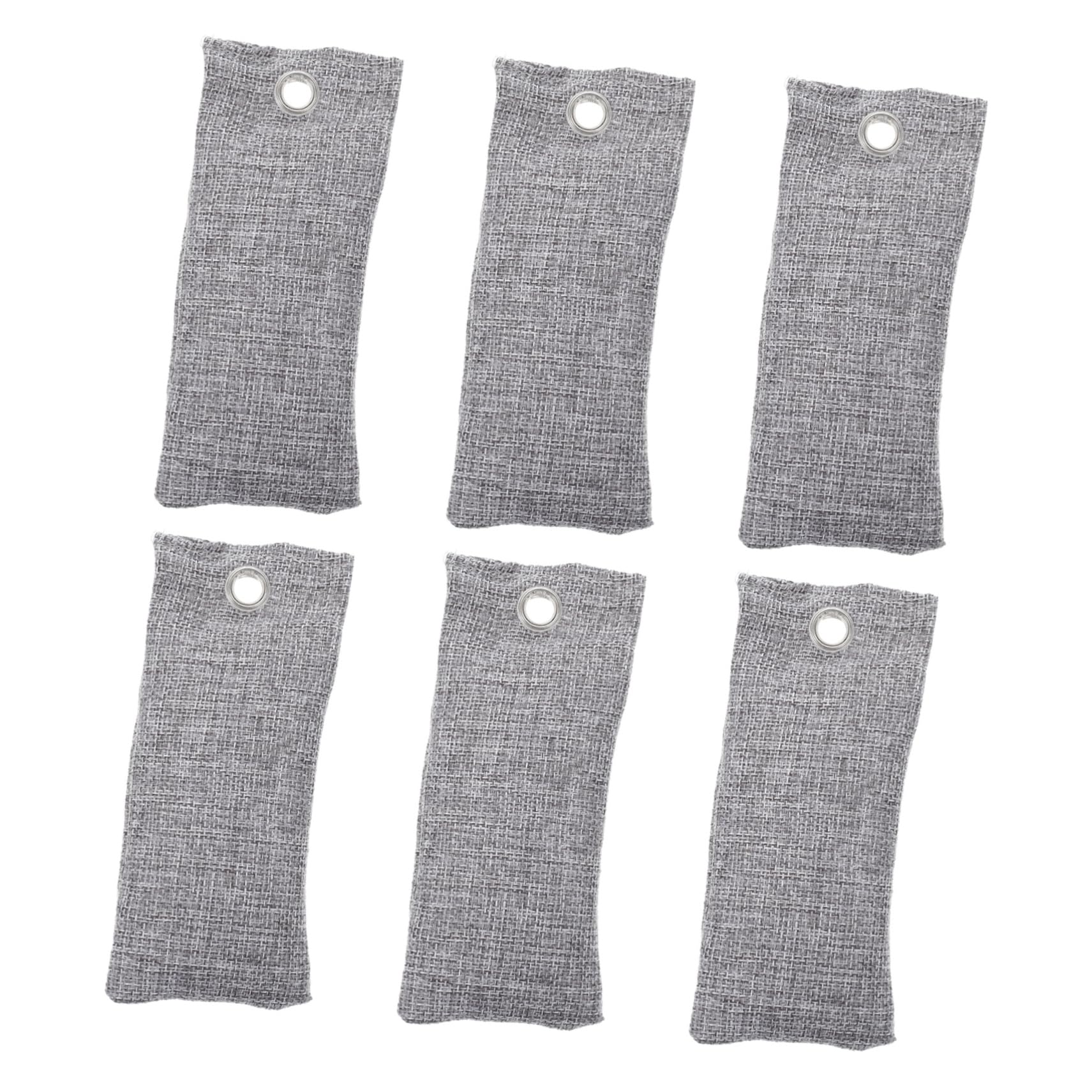 OUNONA 6pezzi Sacchetti Bambù Sostituibili Per Deodorare Scarpe e Armadi Domestici Purificatore d Contro Gli Odori