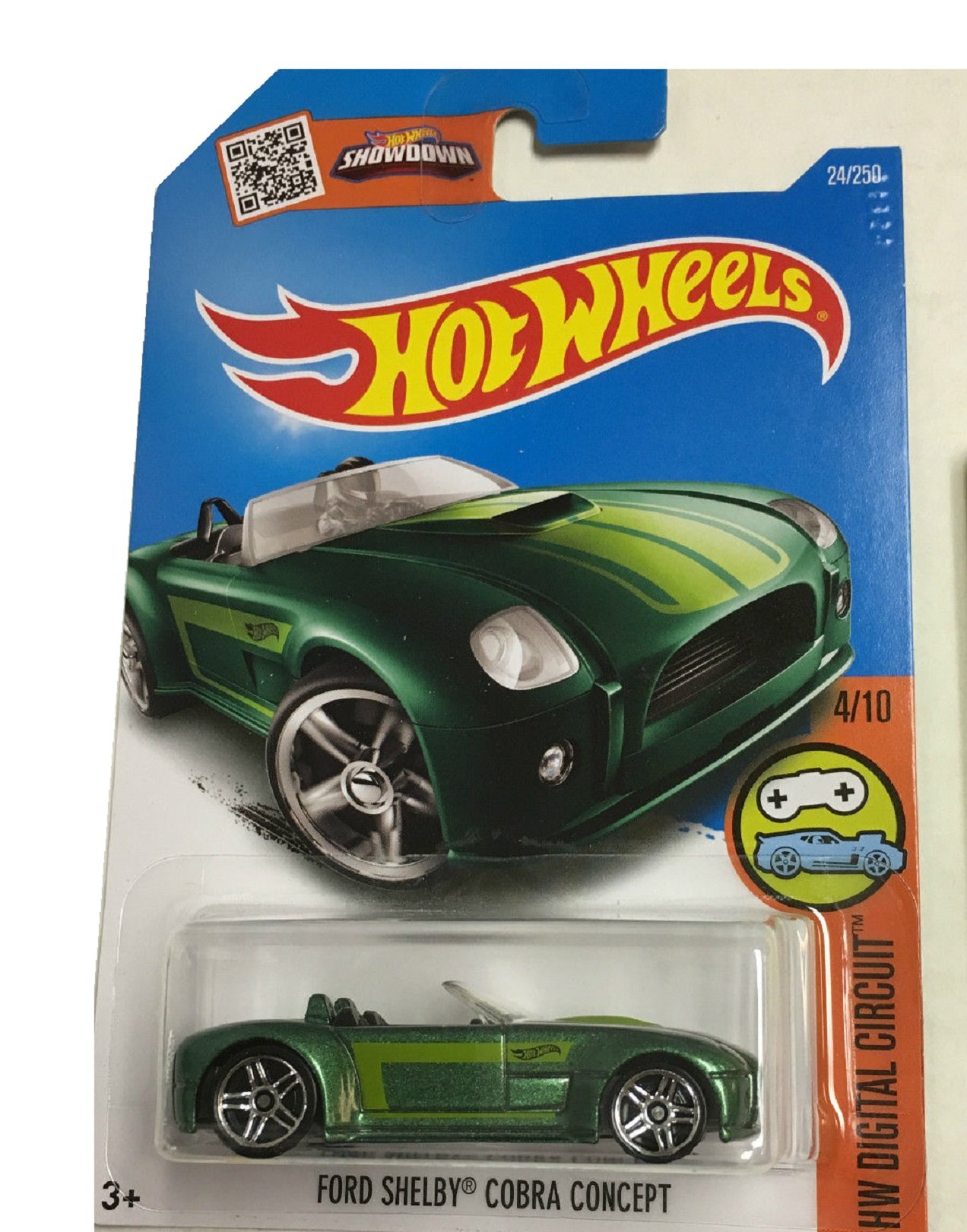 Hot Wheels, 2016 HW Digital Circuit, Ford Shelby Cobra Concept