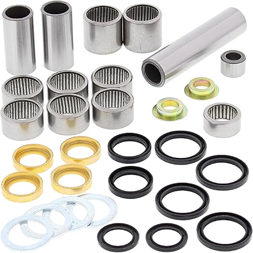 All Balls Racing 27-1129 Kit de sello de cojinete de brazo oscilante compatible conreemplazo para Yamaha YZ125 2005 YZ250 2005 YZ250F 2007