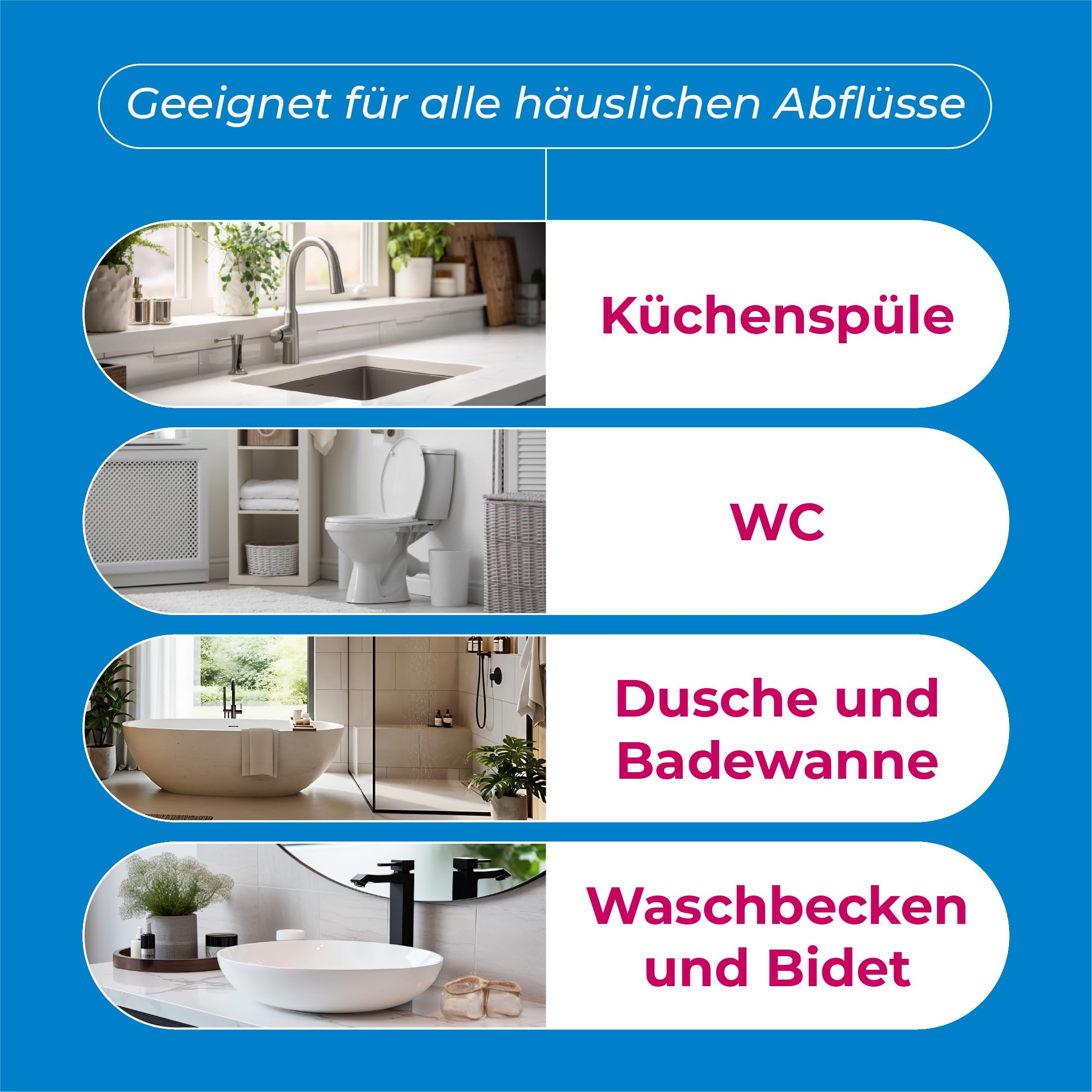 Cali-mex WC-Schaum und Abflussreiniger. Kalkentferner Urinsteinlöser - Reiniger f. Bidets, Urinale, Toiletten. 2kg