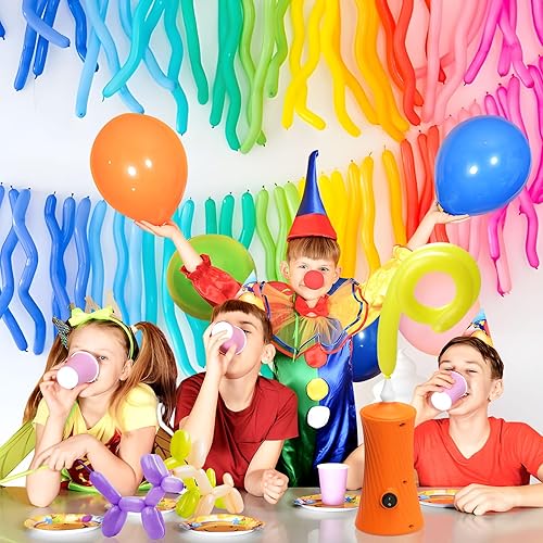 Miniatura 7 de AXHJ Balloon Pump Electric Air Pumps for Long Balloons, Electric Air Balloon Pump, Balloon Inflator for Foil Twisty Animal Balloons in Birthday