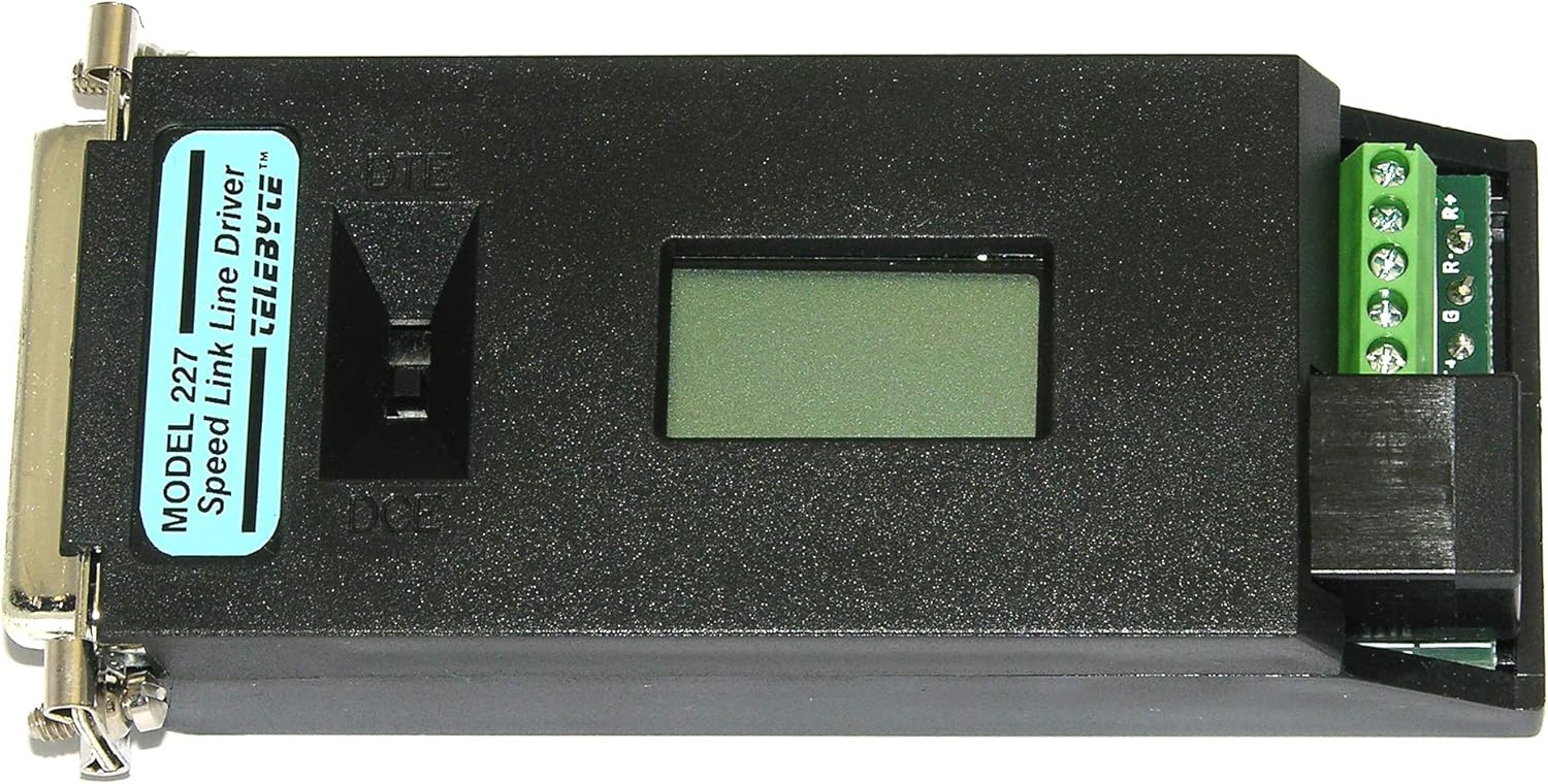 Amazon.com: Telebyte Model 227F - RS-232 High Speed Line Driver with ...