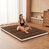 Vista 29 de Dr.Futon Colchón de futón japonés extra grueso plegable enrollable para invitados, tumbona y Tavel