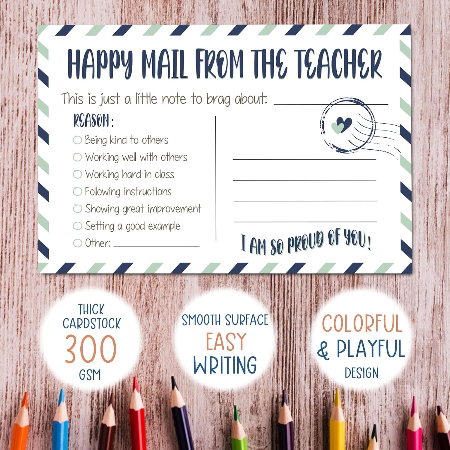 Teacher Mail Student Incentive Cards Note to Parents, Preschool, Elementary Teacher Classroom Must Haves, Good Behavior Incentive Cards to Send Home image 5