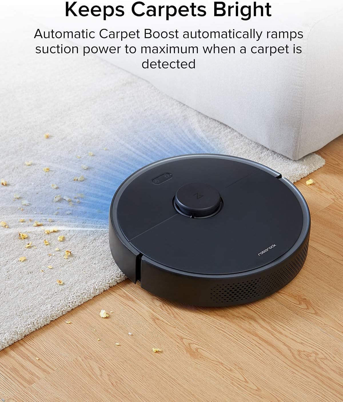 roborock S4 Max Robot Vacuum Cleaner and Washable Filter(2pcs) Set