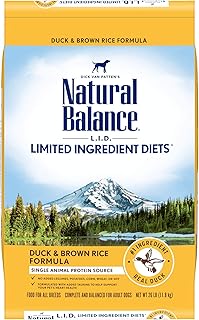 Natural Balance L.I.D. Alimento seco para perros con ingredientes limitados.
