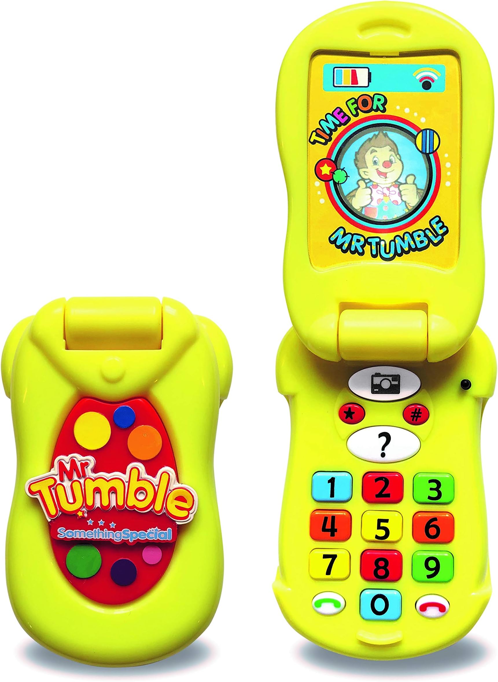 Something Special Flip & Learn Toy Phone for Kids - Helps Child Development and Recognition Skills - Features Light Up Screen, Fun Sounds and Learning Activities, 18+ Months