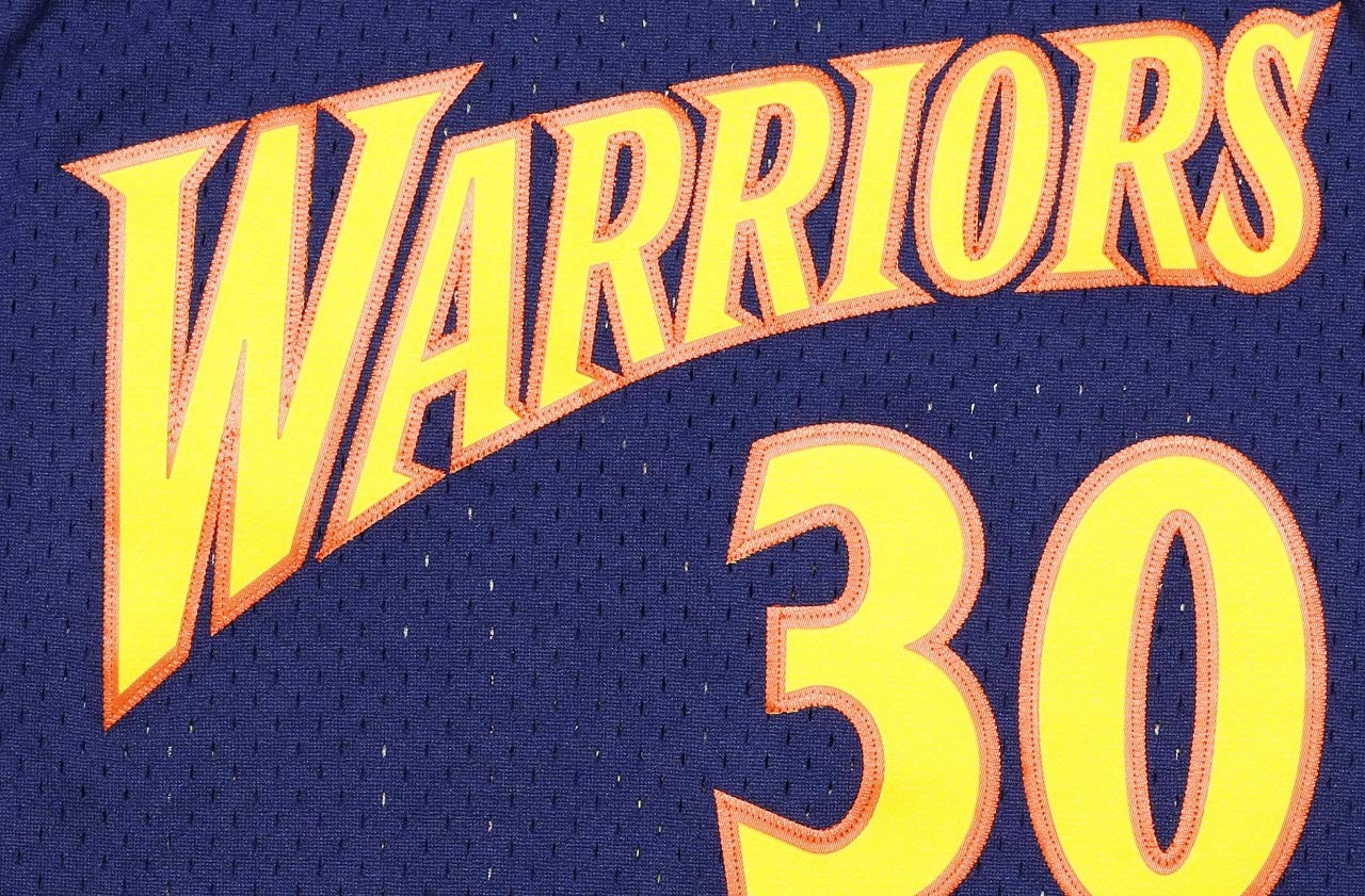 Mitchell & Ness Golden Satte Warriros Stephen Curry Canotta