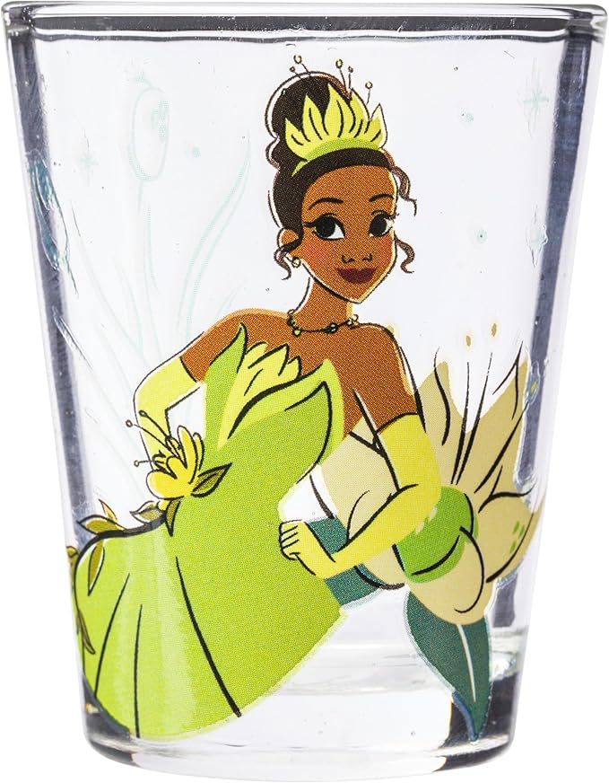 Set de 4 Vasos Mini Disney Princesas Ariel, Belle, Tiana, Cinderella miniatura 6