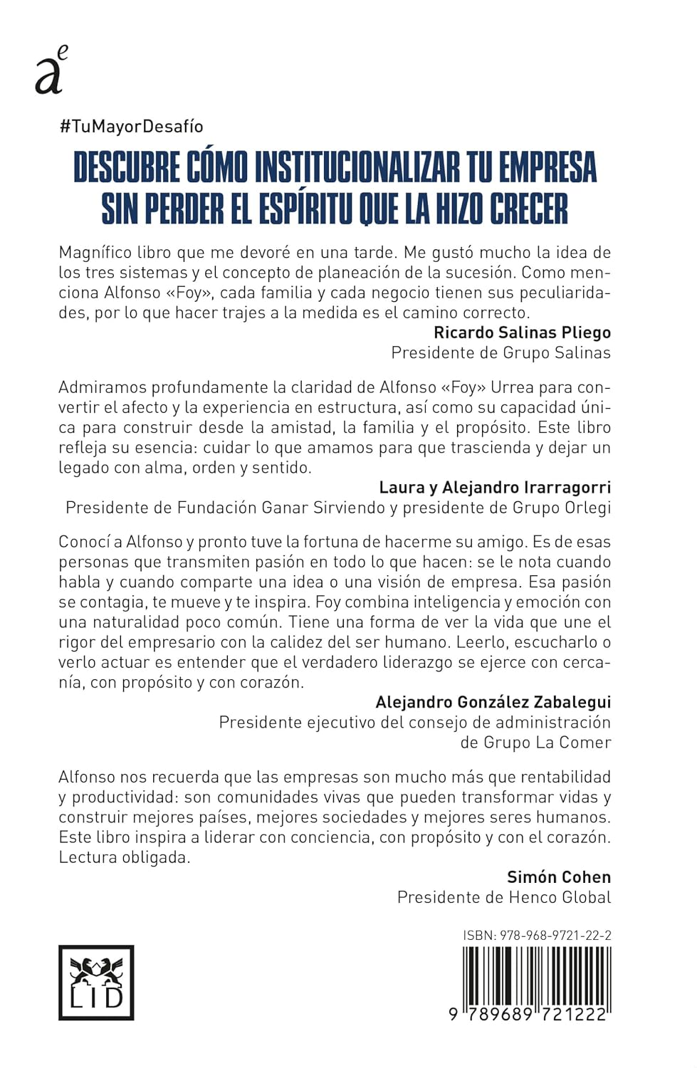 Tu mayor desafío (Spanish Edition)