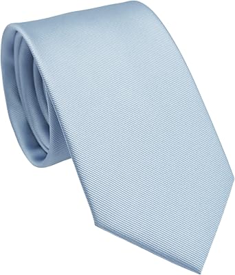 Extra Long Solid Tie for Men Big and Tall, 63 or 70 inch XL Plain Ties