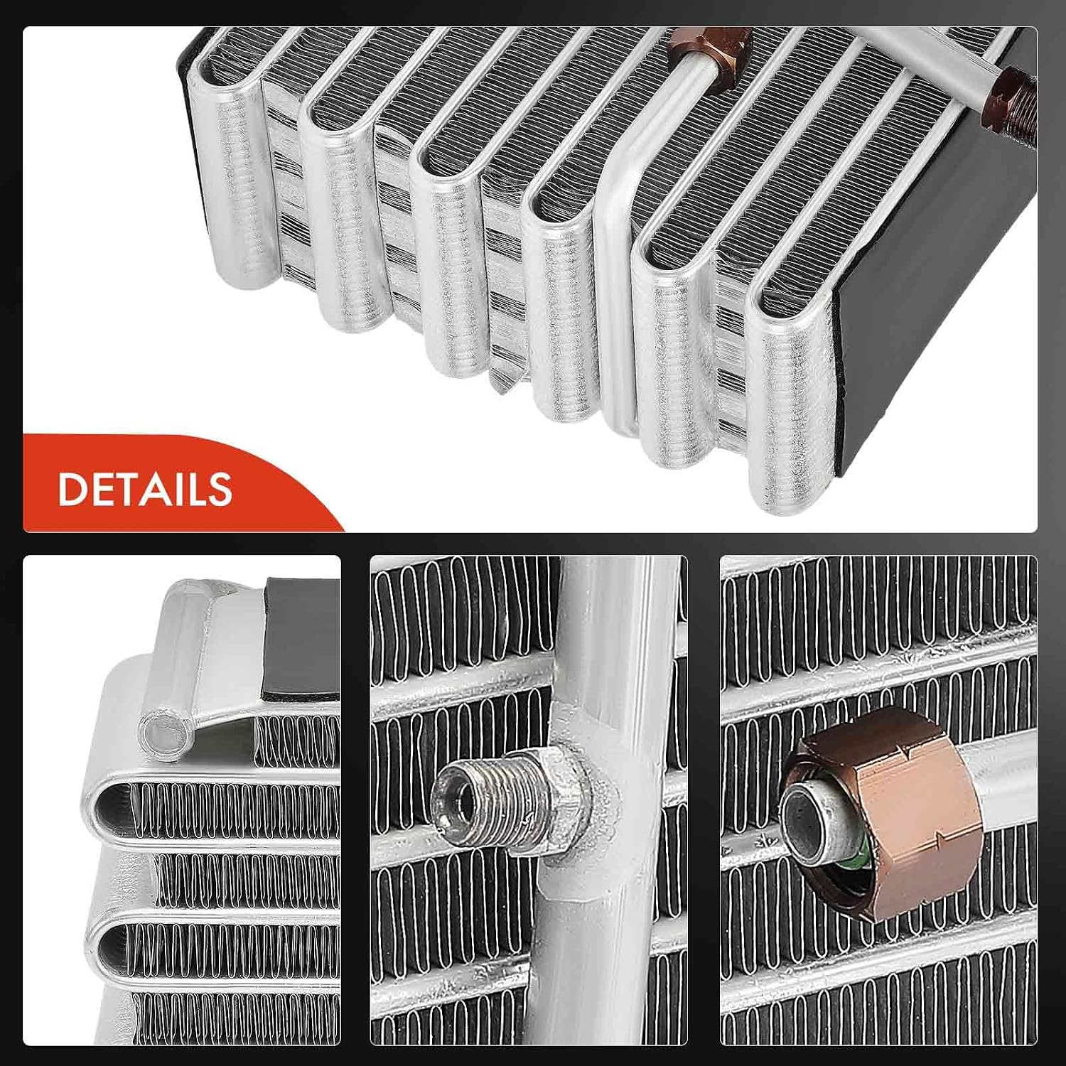A-Premium AC Evaporator Core Compatible with Nissan 720 1986, Pathfinder 1987-1992, D21 1986-1992