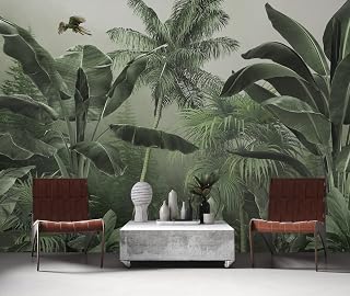 Foggy Forest Wall Mural Landscape Wallpaper Large Nature Wall Mural Living Room Bedroom Wallpaper Forest Wallpaper