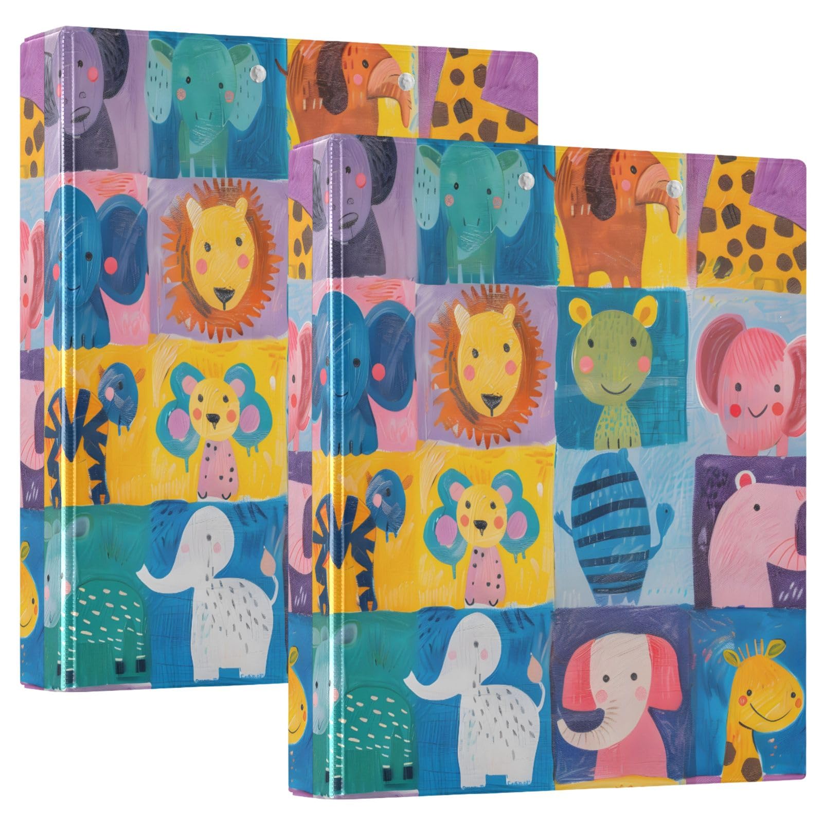 Raccoglitore Ad Anelli HERMA A4 - Motivo Gatti, Dorso 35 Mm, Per Scuola E Ufficio - Foto 4