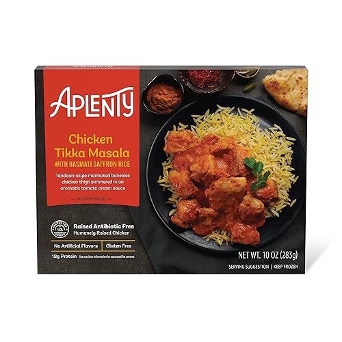 Amazon Brand, Aplenty Chicken Tikka Masala With Basmati Saffron Rice