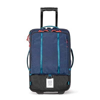 Topo Designs Global Travel Roller Luggage Navy/Navy