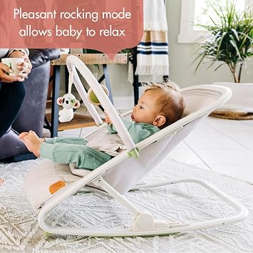 Tiny Love Boho Chic 2-in-1 with Removeable Hanging-Toy Bar, Stationary Modes, Folds Flat for Compact Storage and Portability