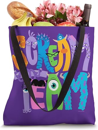 Disney and Pixars Monsters, Inc. Scream Team Halloween Tote Bag