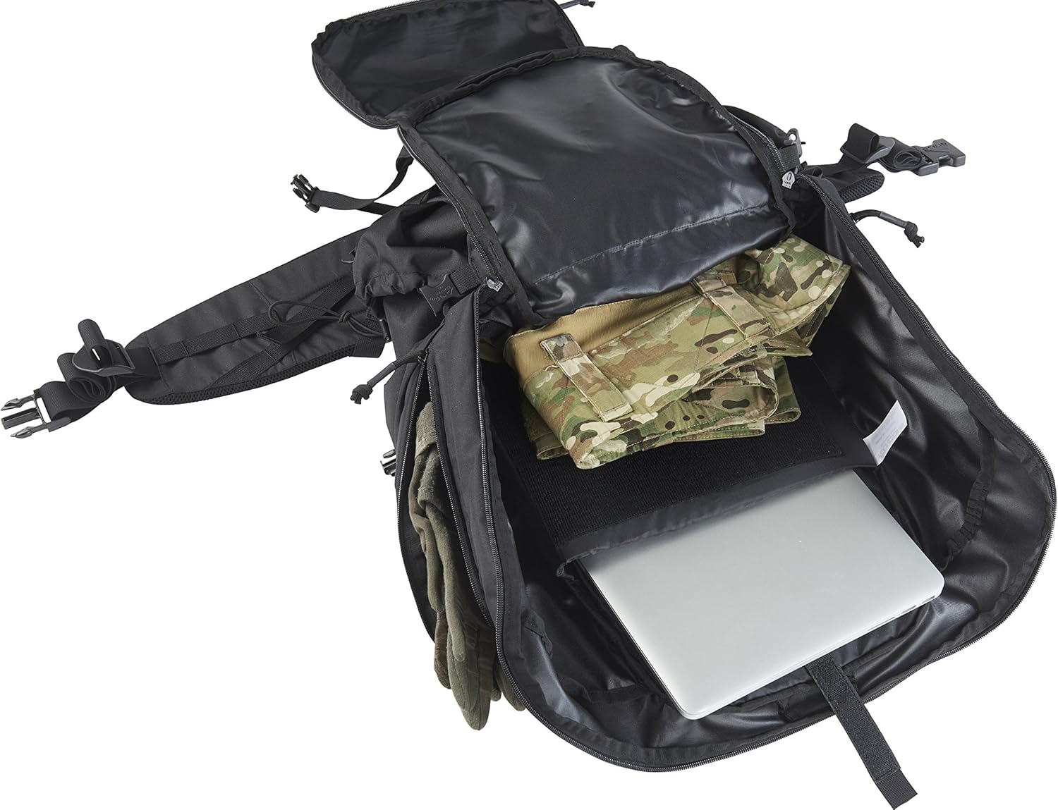 Kelty Redwing Tactical Backpack - Built to Military Specification Army Backpack, Durable & Strong, Built to Last, Aluminum Stays, Ideal for Military, Police, Outdoors Hiking or Bug Out Bag | Black 50L