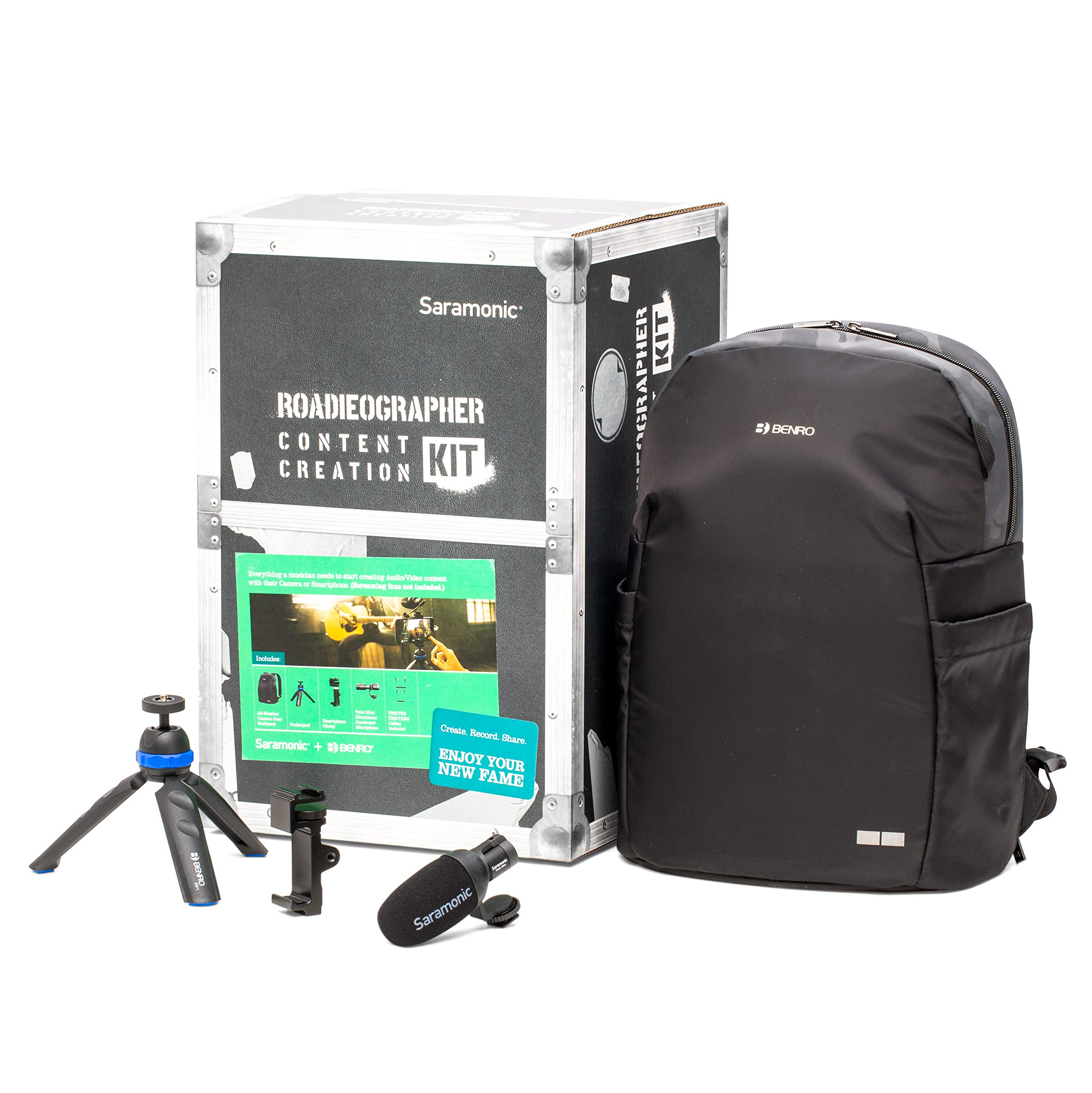 Amazon | Saramonic Roadieographer オーディオ/ビデオ YouTube  