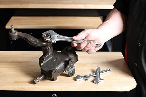 Miniatura 8 de ARES 33058 - Llave ajustable de 6 pulgadas - Construcción de acero al cromo vanadio forjado en caída - Diseños de mordaza ancha para una variedad de
