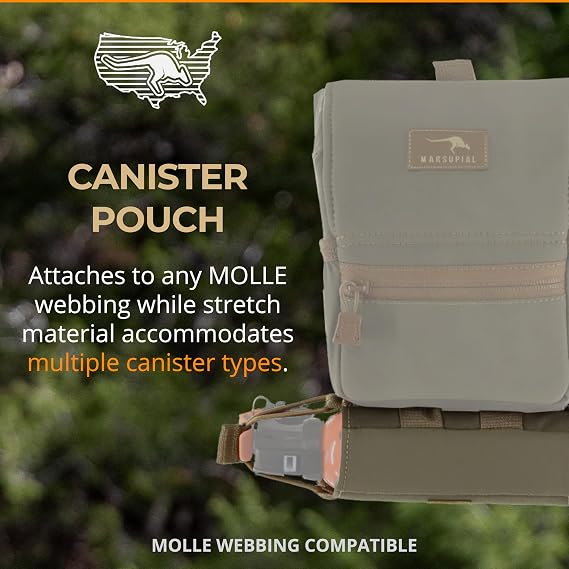 Marsupial Outdoor Canister Pouch - Universal Spray Holder