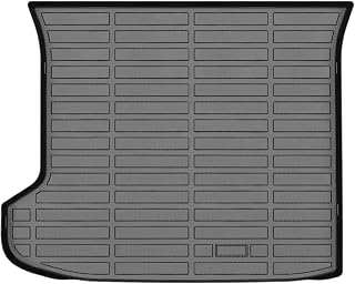 Cargo Liner Fits for Kia EV6 2022 2023 2024 (Not for 2025), All Weather Trunk Mat for kia ev6 Accessories Heavy Duty Waterproof Black TPE