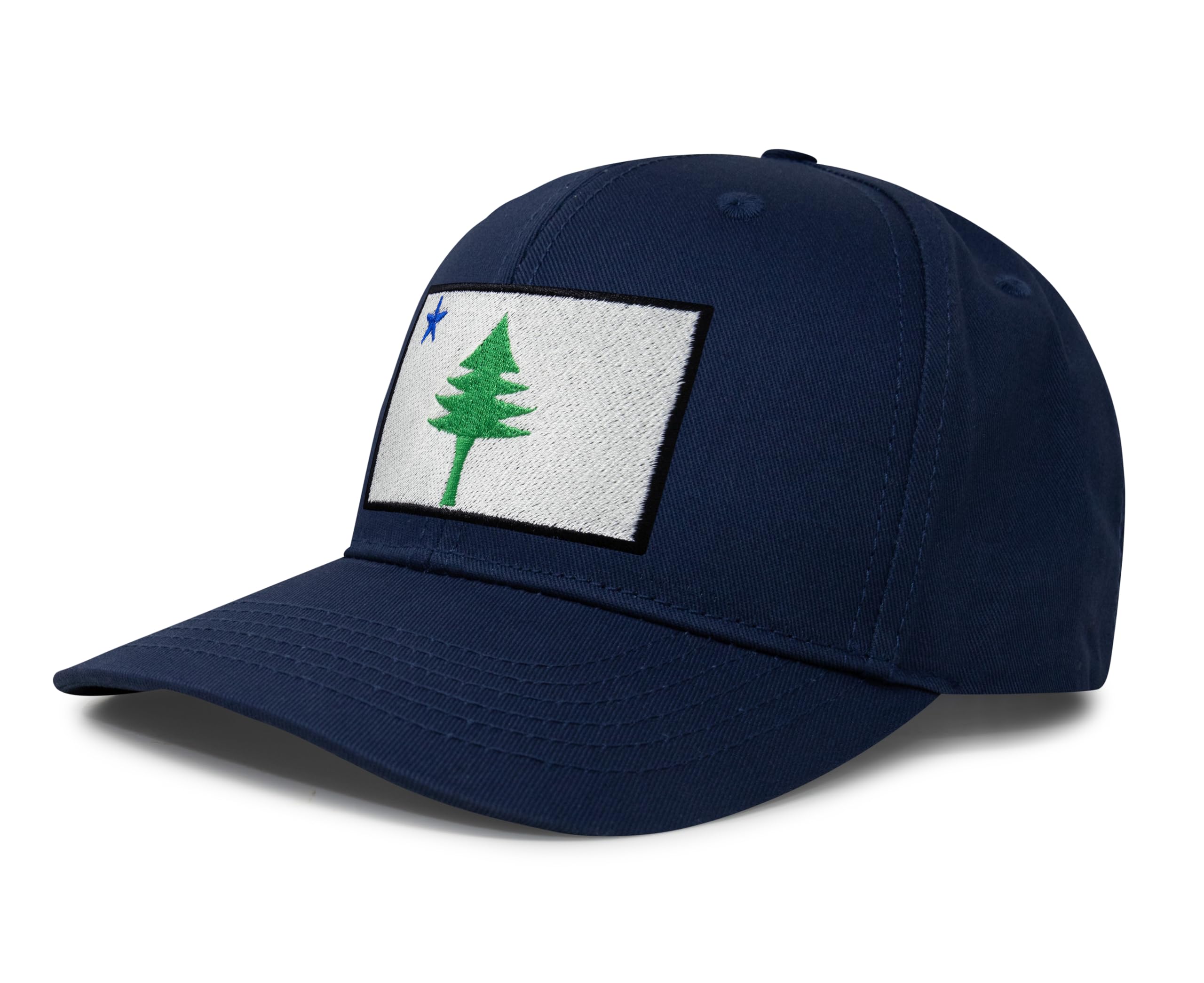 International Tie State Hat for Men and Women, Adjustable Snapback Trucker Baseball Cap with Embroidered Patch
