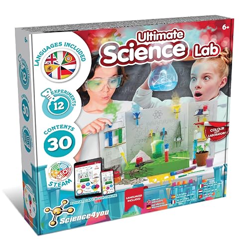 Science4you Laboratorio de Ciencias para Niños 5 6 7 8+ Años