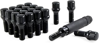 Gorilla Automotive 17125SDBC-20 5Lug Sd Cone Bolt 12-1.25 WIK Blk 28.0Mm